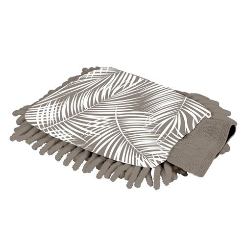 Paris Prix - Gant Microfibre végétal 23cm Naturel