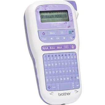 Brother P-Touch PT-H200 - Étiqueteuse - Noir et blanc - transfert thermique - Rouleau (1,2 cm) - outil de coupe