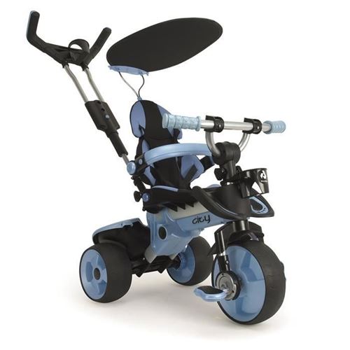 Injusa Tricycle Enfant Evolutif City Bleu