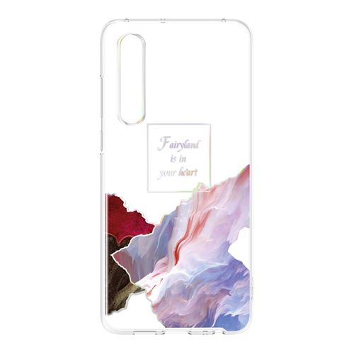 HUAWEI Coque Rigide Transparente Floating Fairyland pour P30