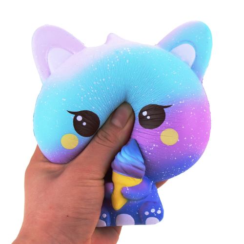 Squishy Galaxy Chat Parfumee Charm Lente Hausse Squeeze Balle Anti Stress Jouet Autres Achat Prix Fnac