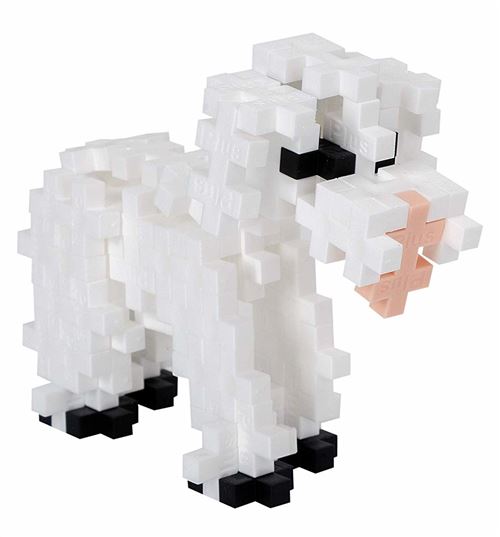 Jeu de construction Plus Plus Mini Mouton de base 100 pi&egrave;ces Blanc
