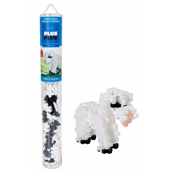 Jeu de construction Plus Plus Mini Mouton de base 100 pièces Blanc