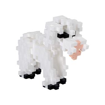 Jeu de construction Plus Plus Mini Mouton de base 100 pièces Blanc