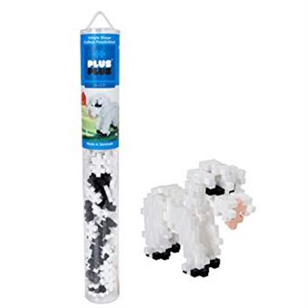 Jeu de construction Plus Plus Mini Mouton de base 100 pièces Blanc