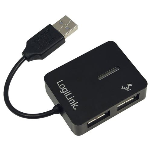 LogiLink Smile USB2.0 4-Port Hub - hub - 4 poorten