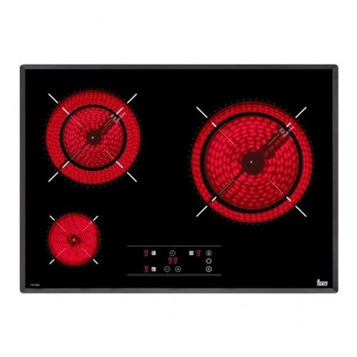 Plaques vitro-céramiques Teka TR5300 60 cm Noir (3 zones de cuisson)