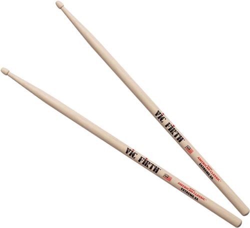 Vic Firth X5a - American Classic Hickory Extreme 5a Baguettes de Batterie