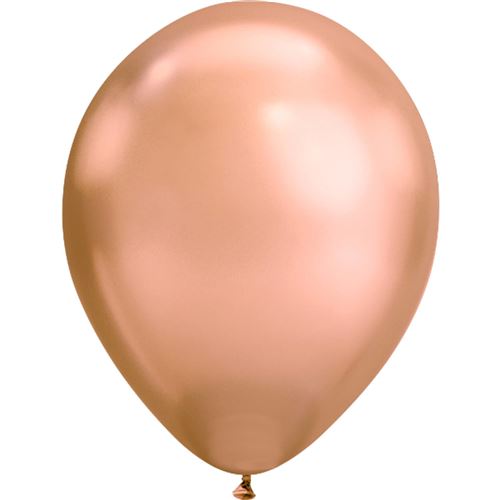 Folat ballons 28 cm latex or rose 100 pièces