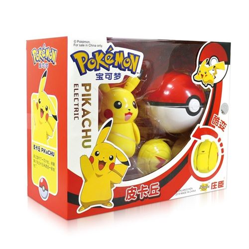 14€02 sur Figurine Animation Pokémon Pikachu modèle d'action de jouets pour  enfants 11 cm - Figurine de collection - Achat & prix