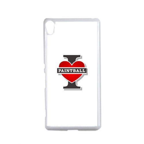Coque I Love Paintball Compatible Sony Xperia Performance Transparent