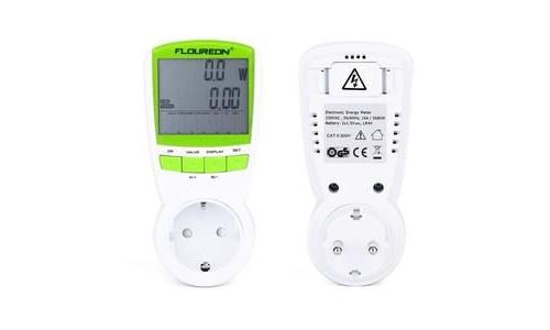 GENERIQUE LIUX Tension Courant électrique Test LCD Energy Meter Power Metering Plug Socket For Appliances UK