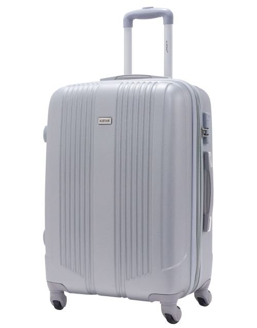 Valise Taille Moyenne 65cm - ALISTAIR Airo - ABS ultra légère et résistante - 4 roues - Marque française - 8 couleurs disponibles