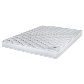 Matelas Marly 140x190 - Mousse - Hauteur 16 cm - Soutien 3 zones confort