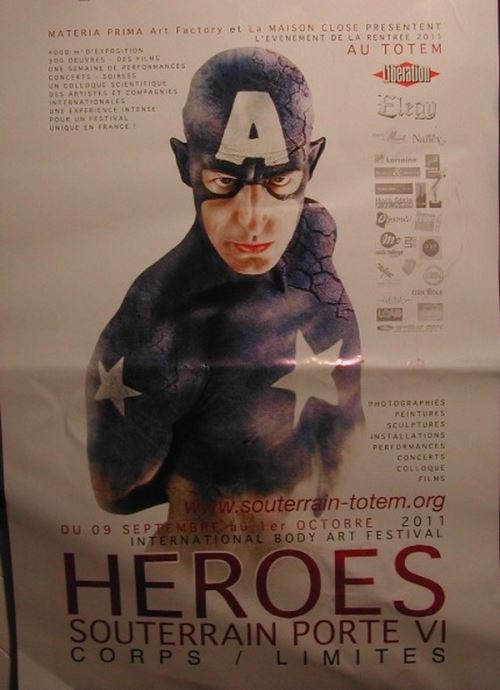 HEROES - 70x100 cm - AFFICHE / POSTER
