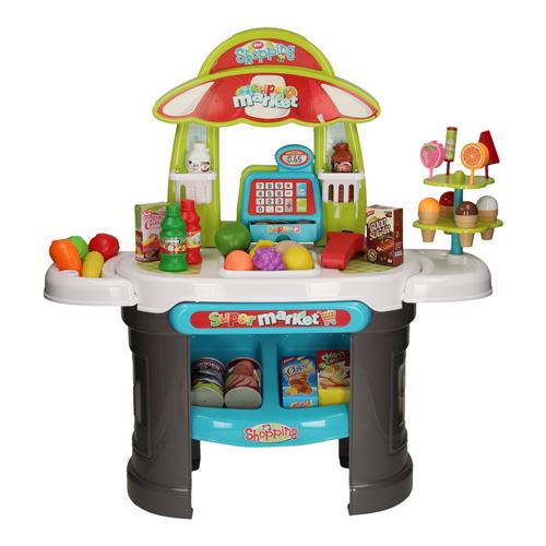 Supermarché pour enfants avec lumière et son