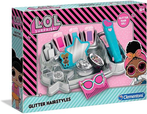 L.O.L. Surprise Glitter ensemble de coiffure 54 pièces