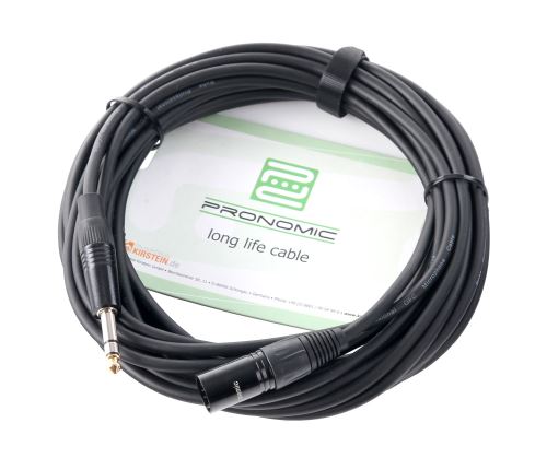 Pronomic Stage JXM-10 Jack Stereo / XLR 10m