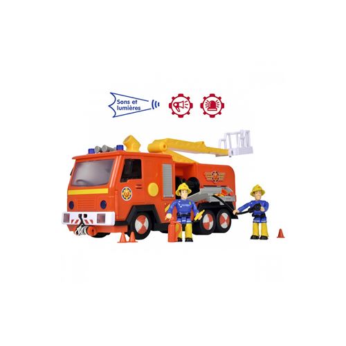 SLP Sam camion pompier jupiter avec une figurine