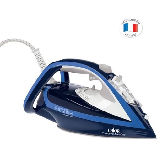Calor TurboPro Anti-Calc FV5630C0 - stoomstrijkijzer - zoolplaat: Durilium AirGlide Autoclean