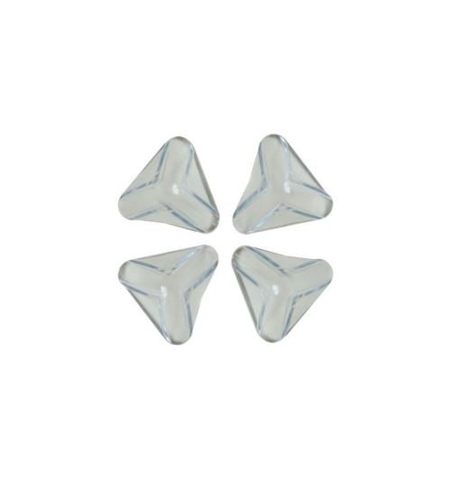 NIDALYS-Proteges coins de table, transparent