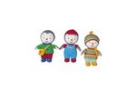 Peluche TChoupi 15 cm Jemini Modèle aléatoire