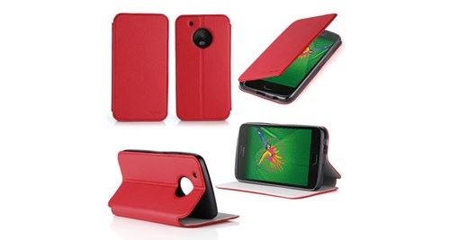 Etui Lenovo Moto G5 PLUS rouge