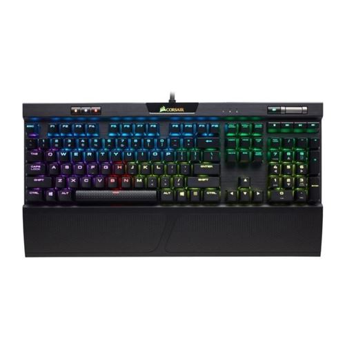 Corsair Clavier Mecanique Gaming K70 Rgb Mk.2, Backlit Rgb Led, Cherry Mx Silent