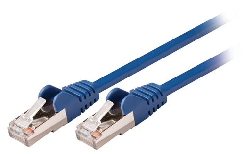 Valueline VLCP85121L75 Câble réseau Cat5e Sf / utp Rj45 (8/8) Mâle - Rj45 (8/8) Mâle 7,50 M Bleu