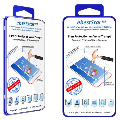 10% sur ebestStar - Verre trempé iPhone XR Film Protection Ecran Vitre  protecteur anti casse, anti-rayure, pose sans bulles [Dimensions PRECISES  Smartphone : 150.9 x 75.7 x 8.3mm, écran 6.1''] - Protection