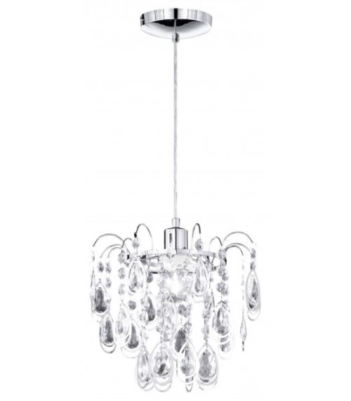 Suspension CARREE chrome 1 ampoule