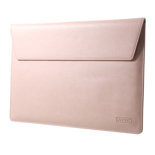 Etui en PU coquille de douille d'ordinateur portable universel, taille: 31x22cm rose pour votre MacBook 12-inch