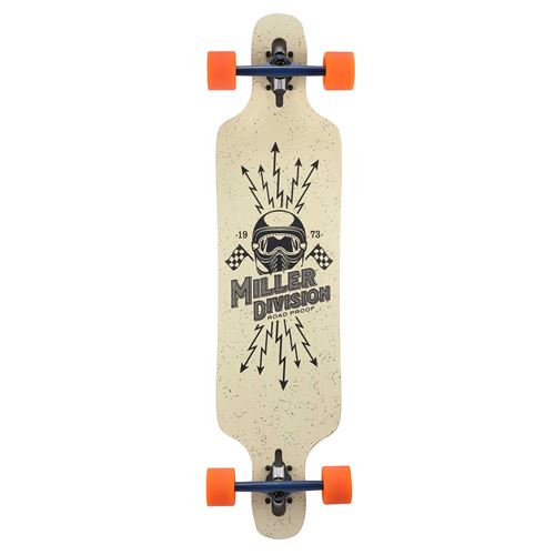 LONGBOARD ROAD PROOF 39 5 S01LB0047 Longboard Skateboard - Complet - Elements de qualité