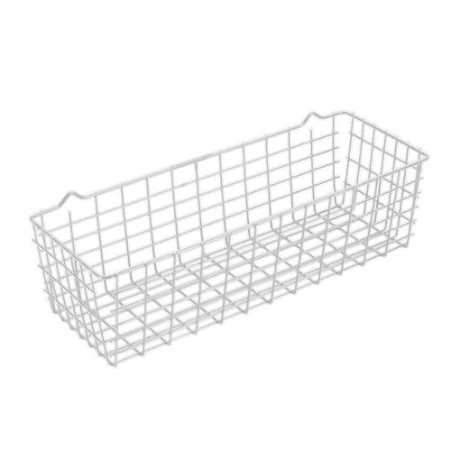 Panier Metaltex Pandino blanc 33x12x9cm