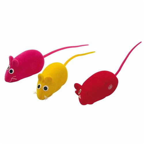 Comparer les prix de souris pour chat effet velours/3 - 4cm