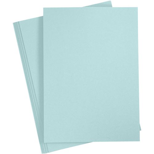 Creotime papier 21 x 29,7 cm 20 pièces 70 g bleu clair