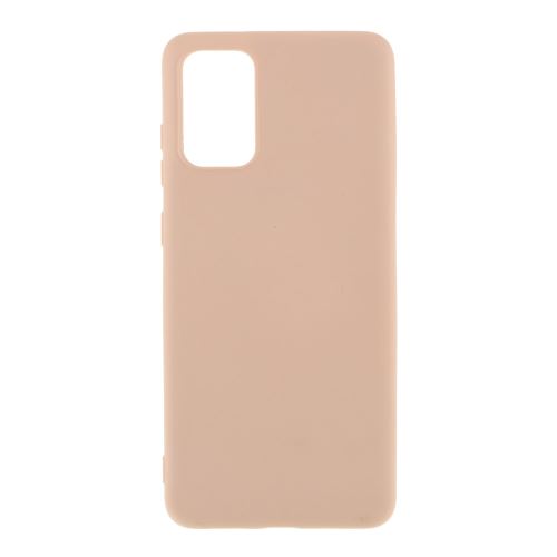 Coque en silicone liquide rose pour votre Samsung Galaxy S20