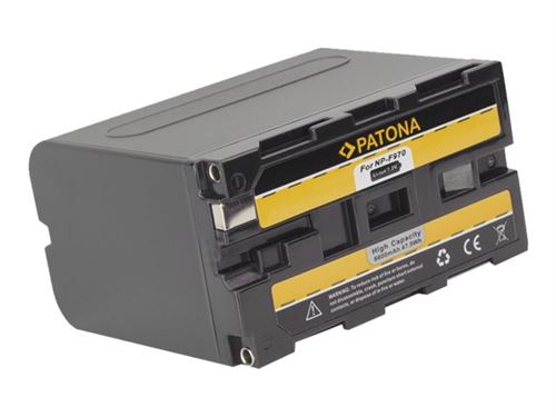 Patona - Batterie - Li-Ion - 6600 Mah - pour Sony Hvr-V1P, Z1J, Z7J; Nxcam Hxr-Nx100, Nx200, Nx5R, Nex-Fs100, Fs700; Xdcam Pxw-Z150