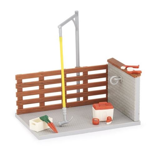 Box de lavage et ses accessoires