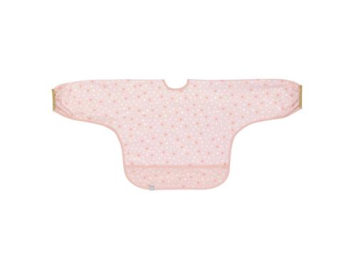 Lassig - Bavoirs manches longues avec poche Lela rose