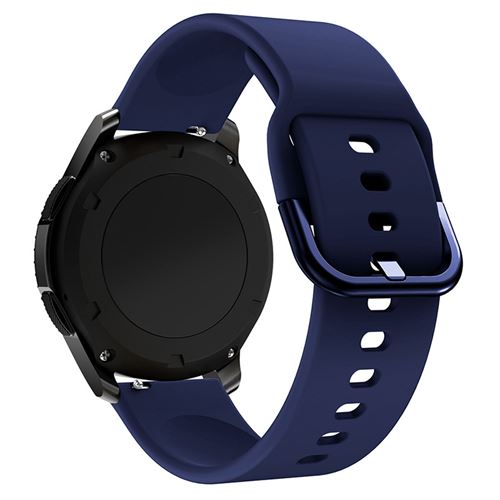 Non Communiqué Bleu Bracelet Sport En Silicone Simple Pour Samsung Galaxy Watch Active2 / Active