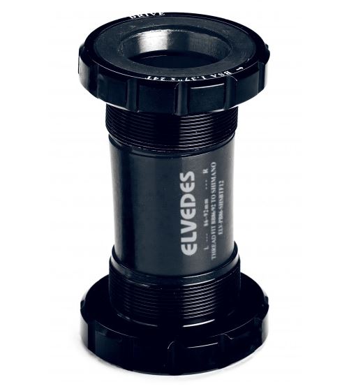 Elvedes jeu de pédalier Shimano plastique/acier 70 mm noir 24 mm