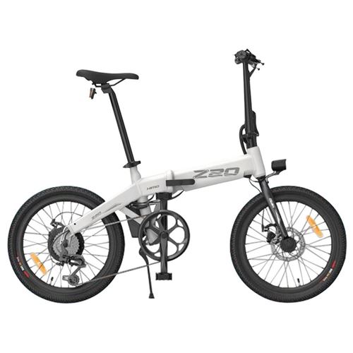 Vélo électrique pliant HIMO Z20 Blanc - Pliable, 20", 250W, Batterie amovible 36V 10Ah