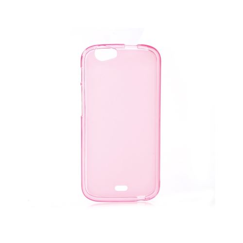 Coque TPU rose pour Wiko Darkfull