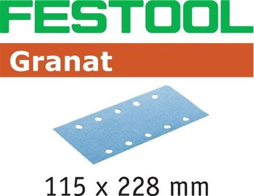Abrasifs Festool Stf 115X228 P80 Gr - Boite De 50 - 498946