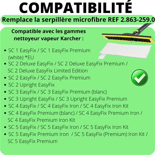 Nettoyeur Vapeur SC 4 EasyFix