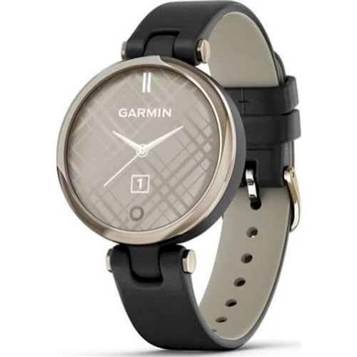 Garmin Lily - Classic - Noir - Montre Intelligente Avec Bande - Cuir Italien - Noir - Taille Du Poignet : 110-175 Mm - Monochrome - Bluetooth - 24 G