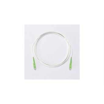 Câble Fibre optique D2 Diffusion 3 m Blanc et Vert