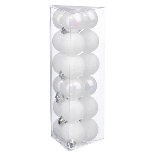 Générique Blanc Boules De Noël Colorama - Image 2