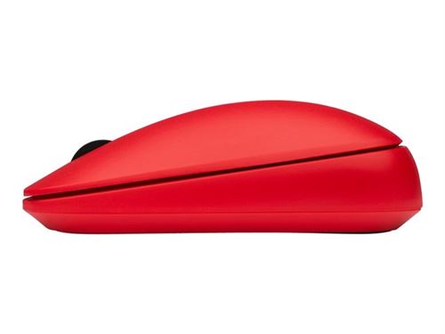 Kensington SureTrack - Souris - optique - 4 boutons - sans fil - 2.4 GHz Bluetooth 3.0 Bluetooth 5.0 LE - récepteur sans fil USB - rouge